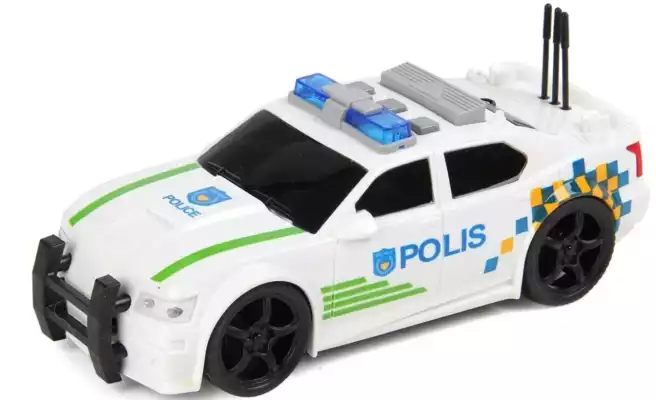 Полицейская инерционная машина со звуком и светом